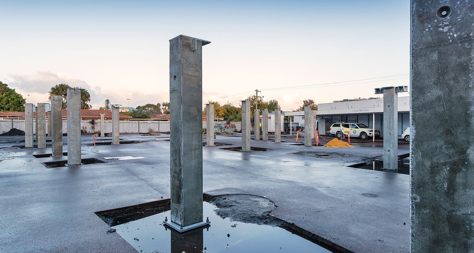PARKD column installation