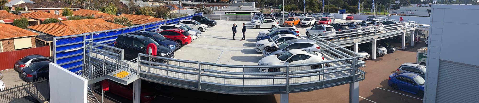 PARKD car park in use